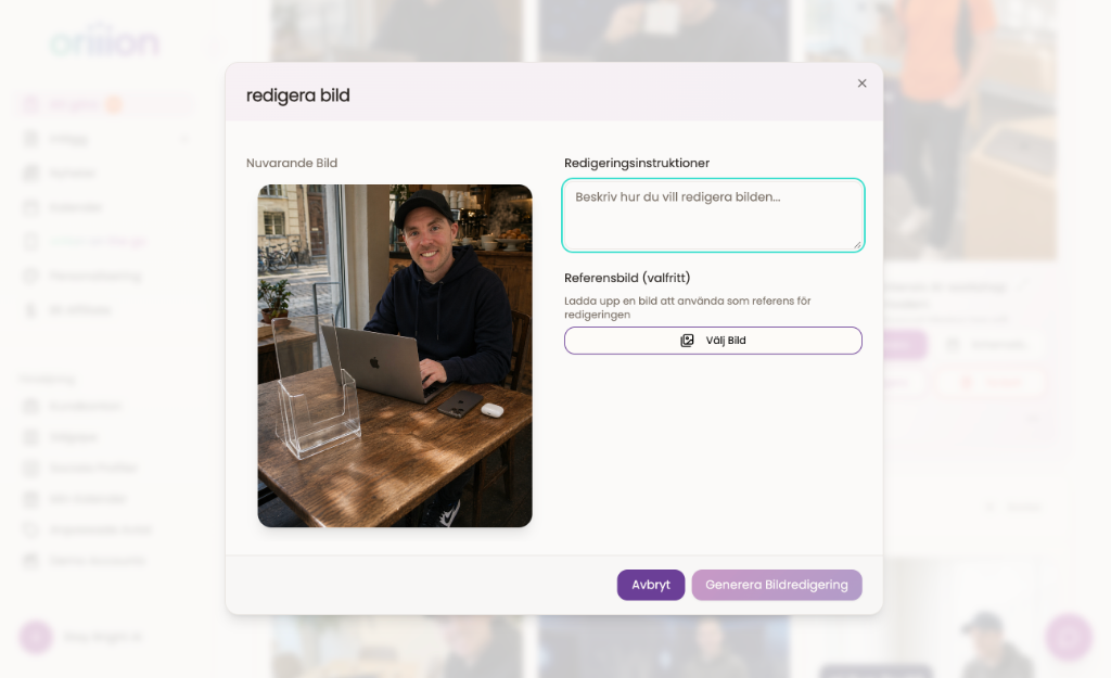 Edit and add your personal touch