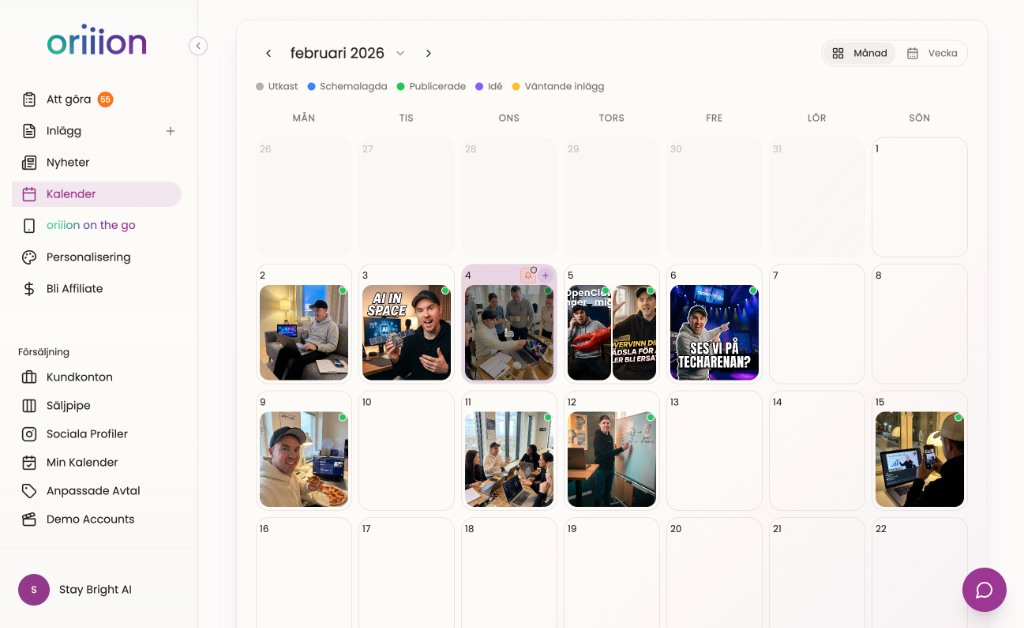 Approve, schedule, and publish