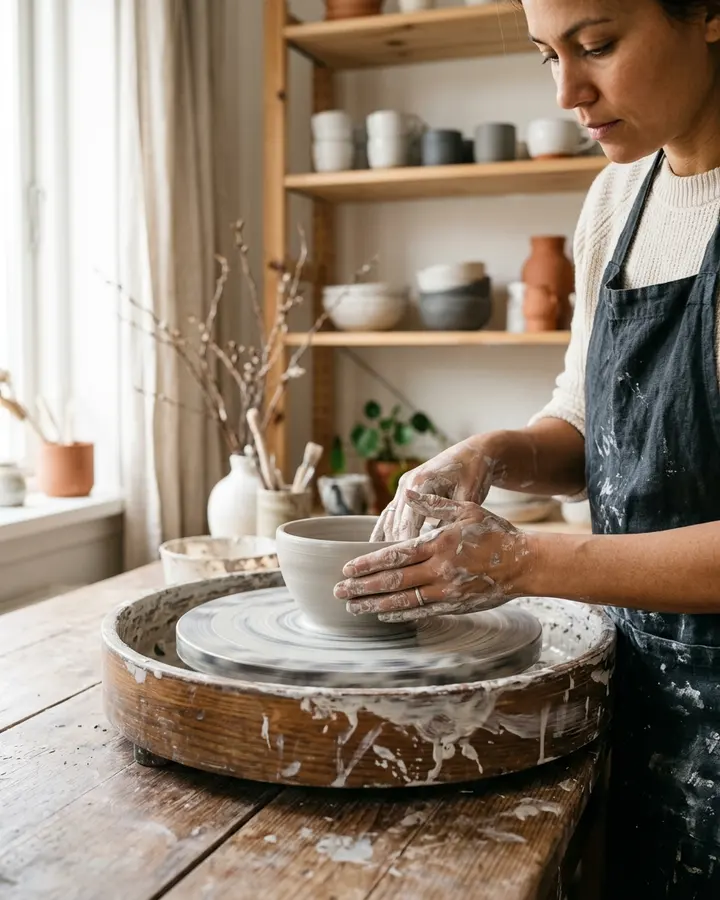 Pottery class