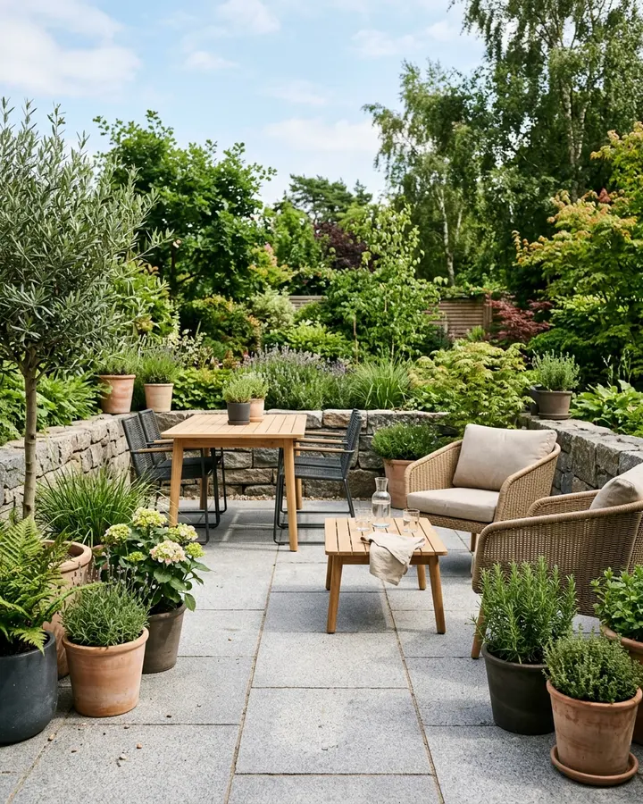 Granite patio